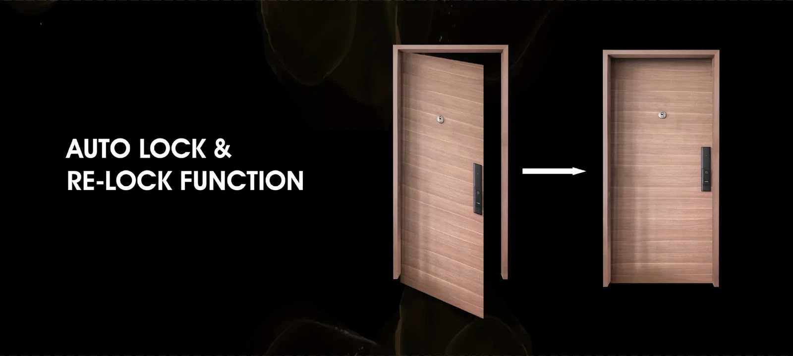 Auto-lock Function Hafele DL7600 Digital Lock Auto-lock Function Hafele DL7600 Digital Lock