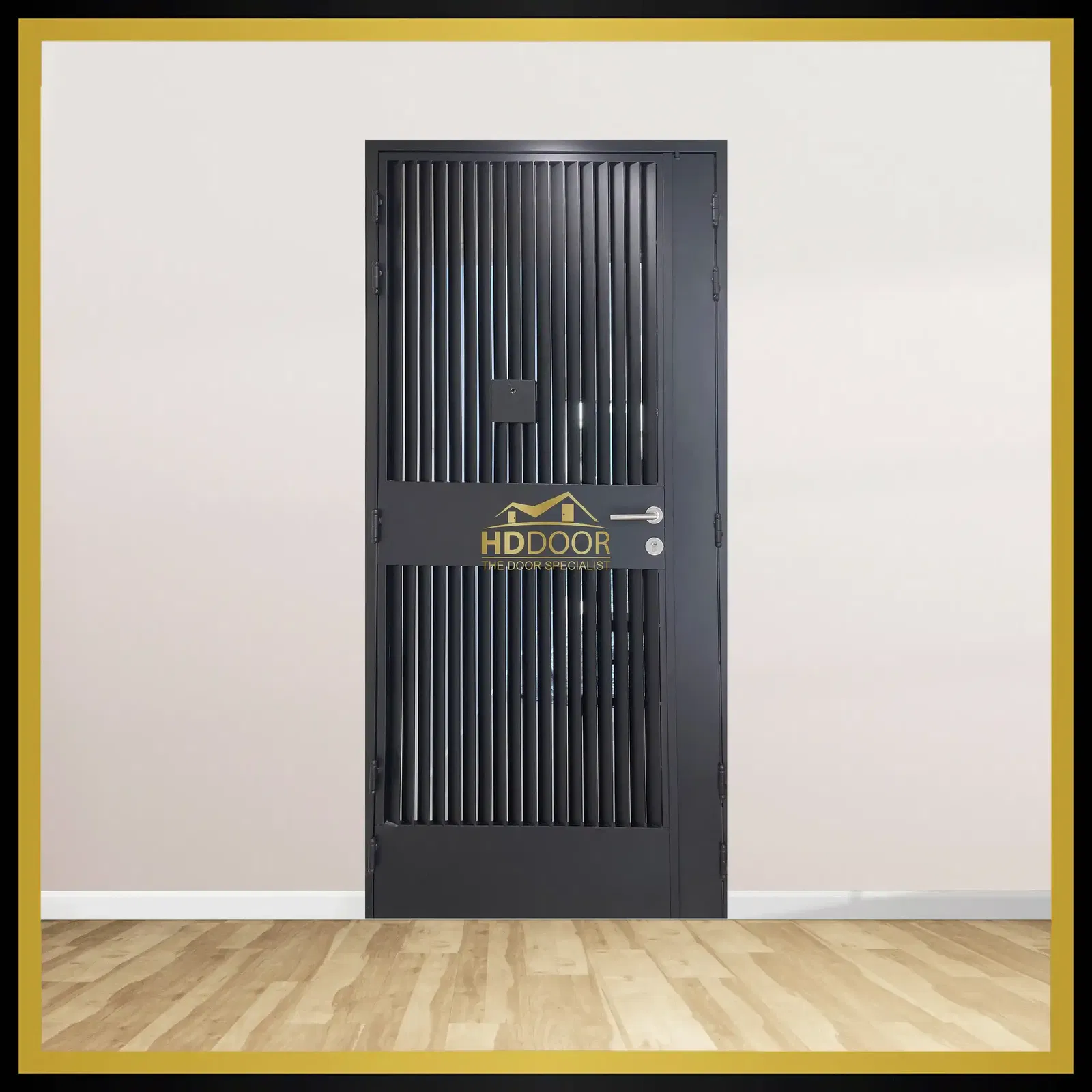 HD-520 Mild Steel Gate - Privacy Gate