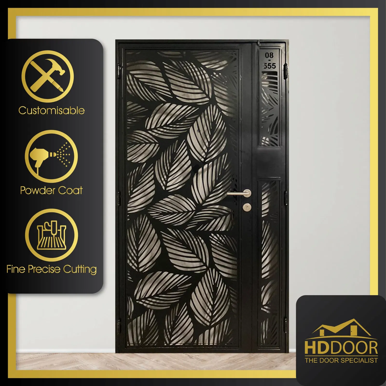 3D Laser Cut Gate Design HDL11