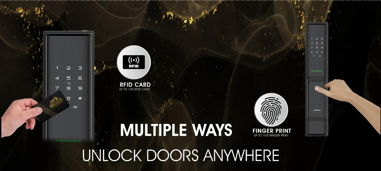 Hafele pp8100 Digital Door Lock Access Types Hafele pp8100 Digital Door Lock Access Types