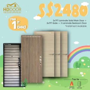 Main Door Gate Bedroom Door Bundle Package scaled