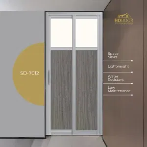 Aluminum-Slide-Swing-Toilet-Door SD-7105