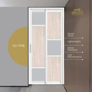 Aluminum-Slide-Swing-Toilet-Door SD-7018