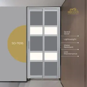 Aluminum-Slide-Swing-Toilet-Door SD-7035