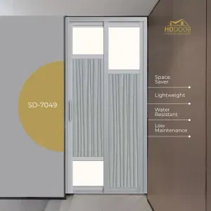 Aluminum-Slide-Swing-Toilet-Door SD-7049