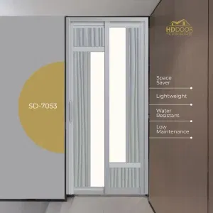 Aluminum-Slide-Swing-Toilet-Door SD-7053