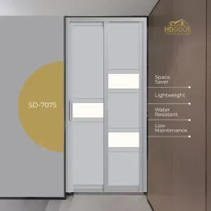 Aluminum-Slide-Swing-Toilet-Door SD-7075
