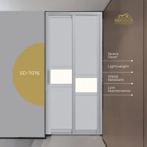 Aluminum-Slide-Swing-Toilet-Door SD-7076