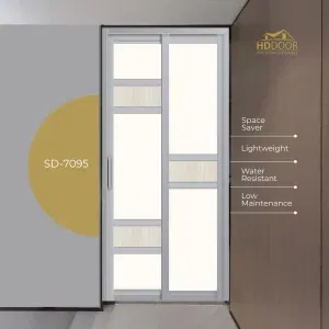 Aluminum-Slide-Swing-Toilet-Door SD-7095