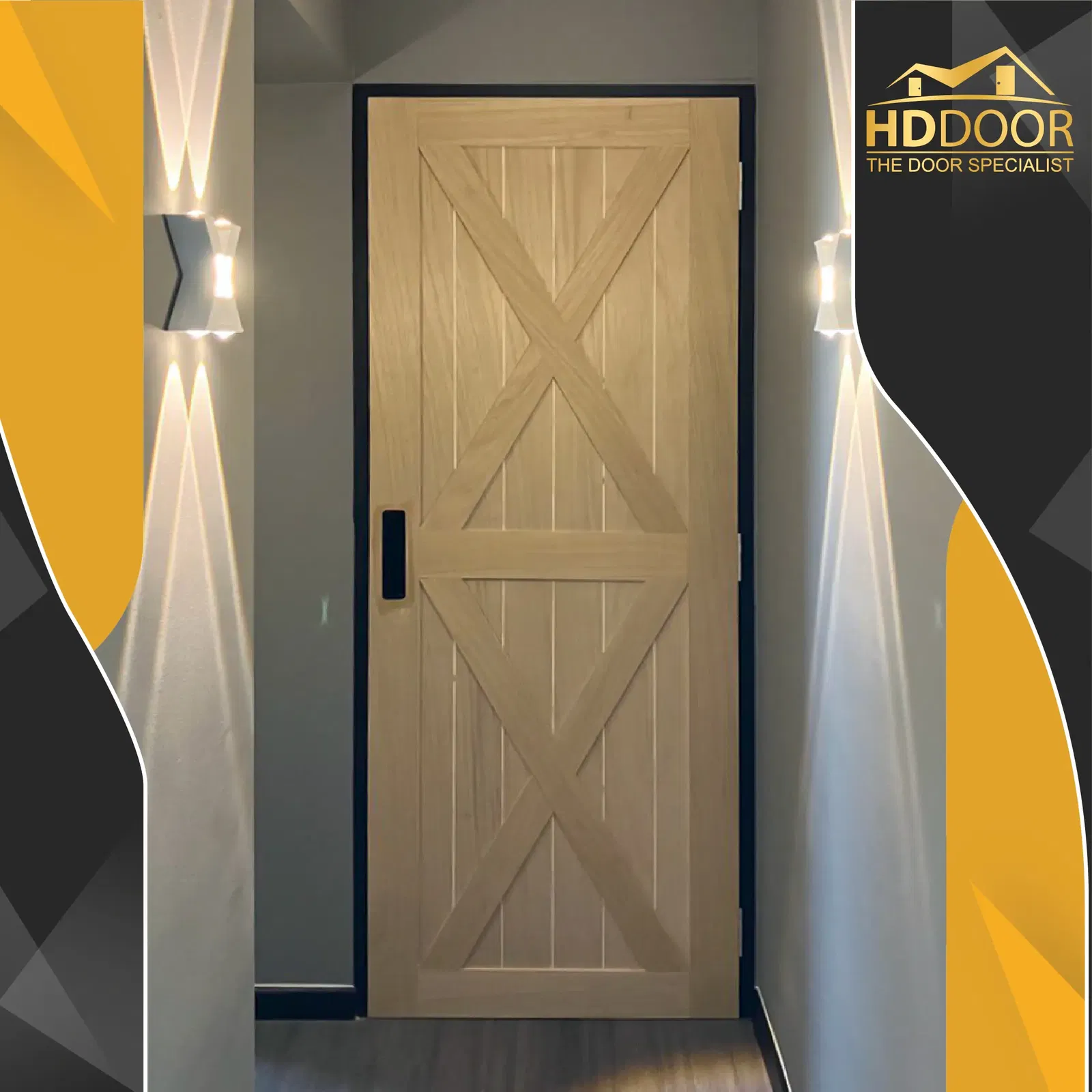 Barn Door (Double X Brace)