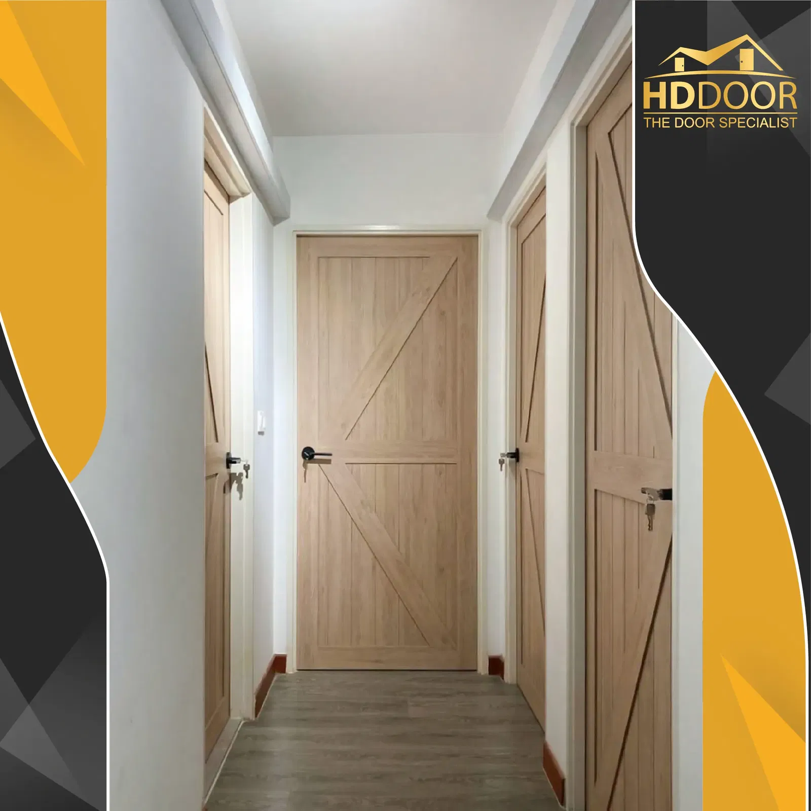 Single Leaf Swing Barn Door