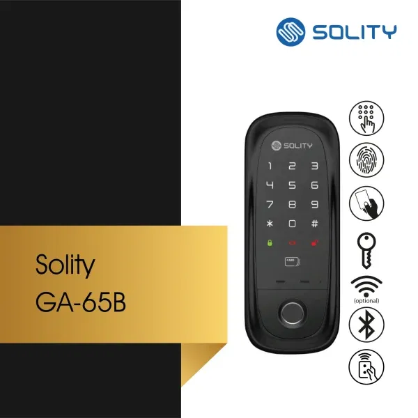 Solity GA-65B Smart Rim Lock