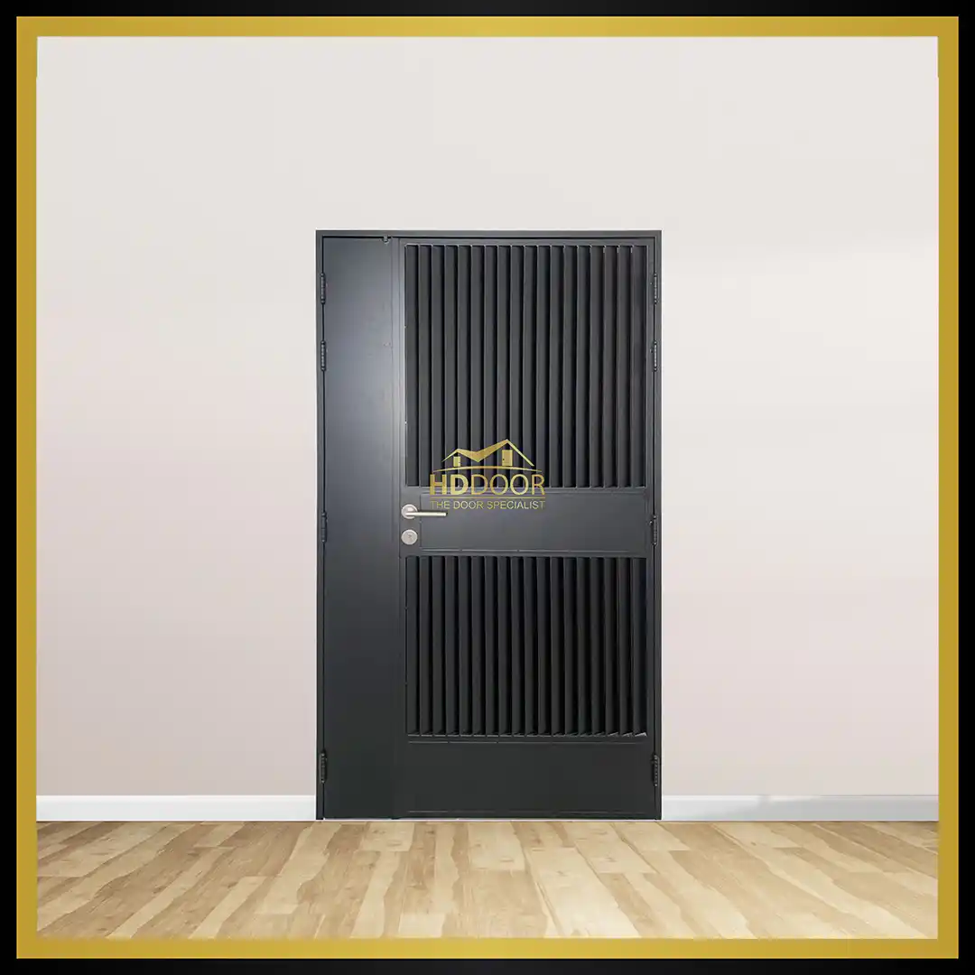 HD-520 Mild Steel Gate - Privacy Gate