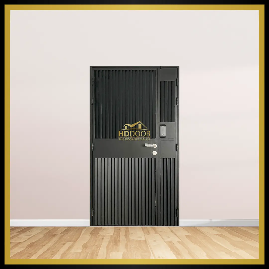 HD-520 Mild Steel Gate - Privacy Gate