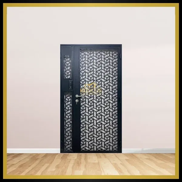 metal laminate gate digital lock-HDB30563