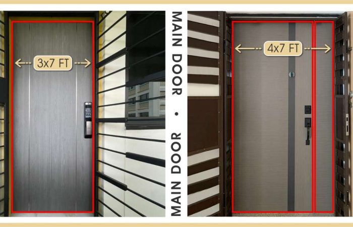 single leaf vs double leaf door