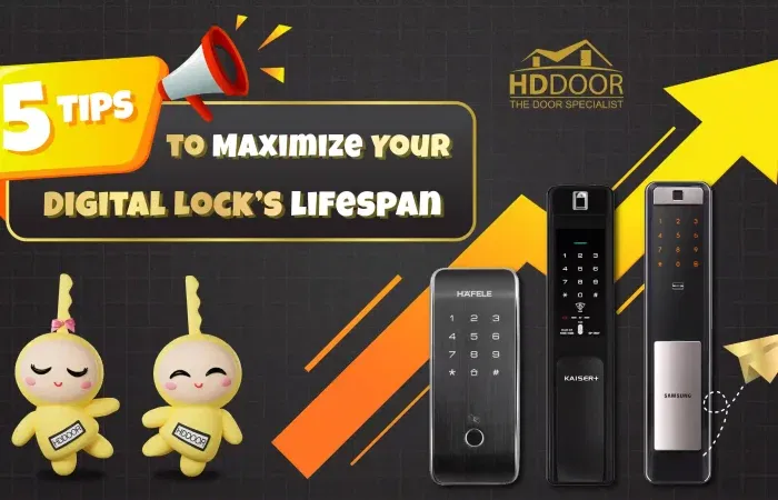 5 tips to Maximize Your Digital Lock’s lifespan