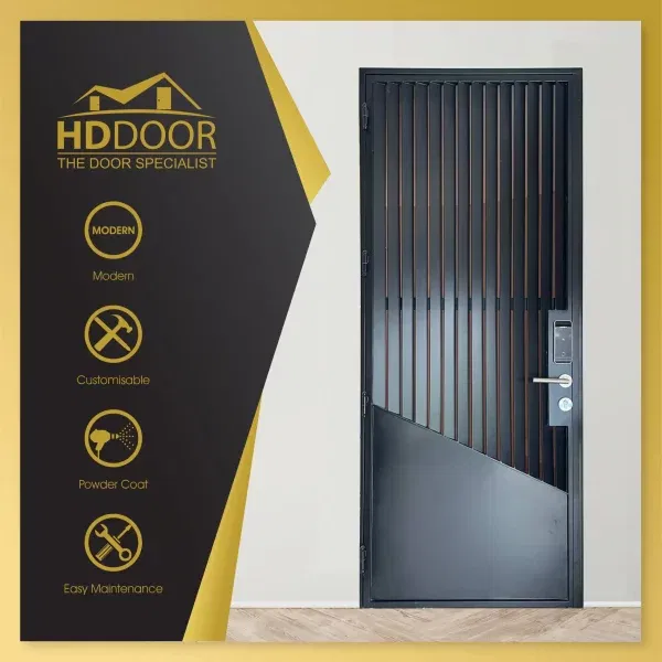 A privacy gate can help to block out unwanted noise and create a more peaceful environment