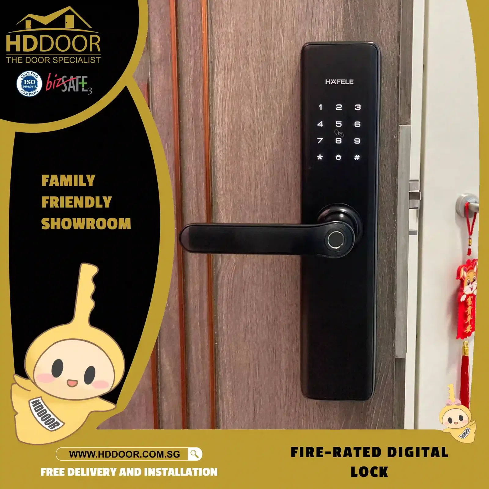Fire-Rated Digital Door Lock for Sale