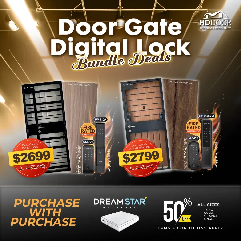 door-gate-digital-lock bundle-deal