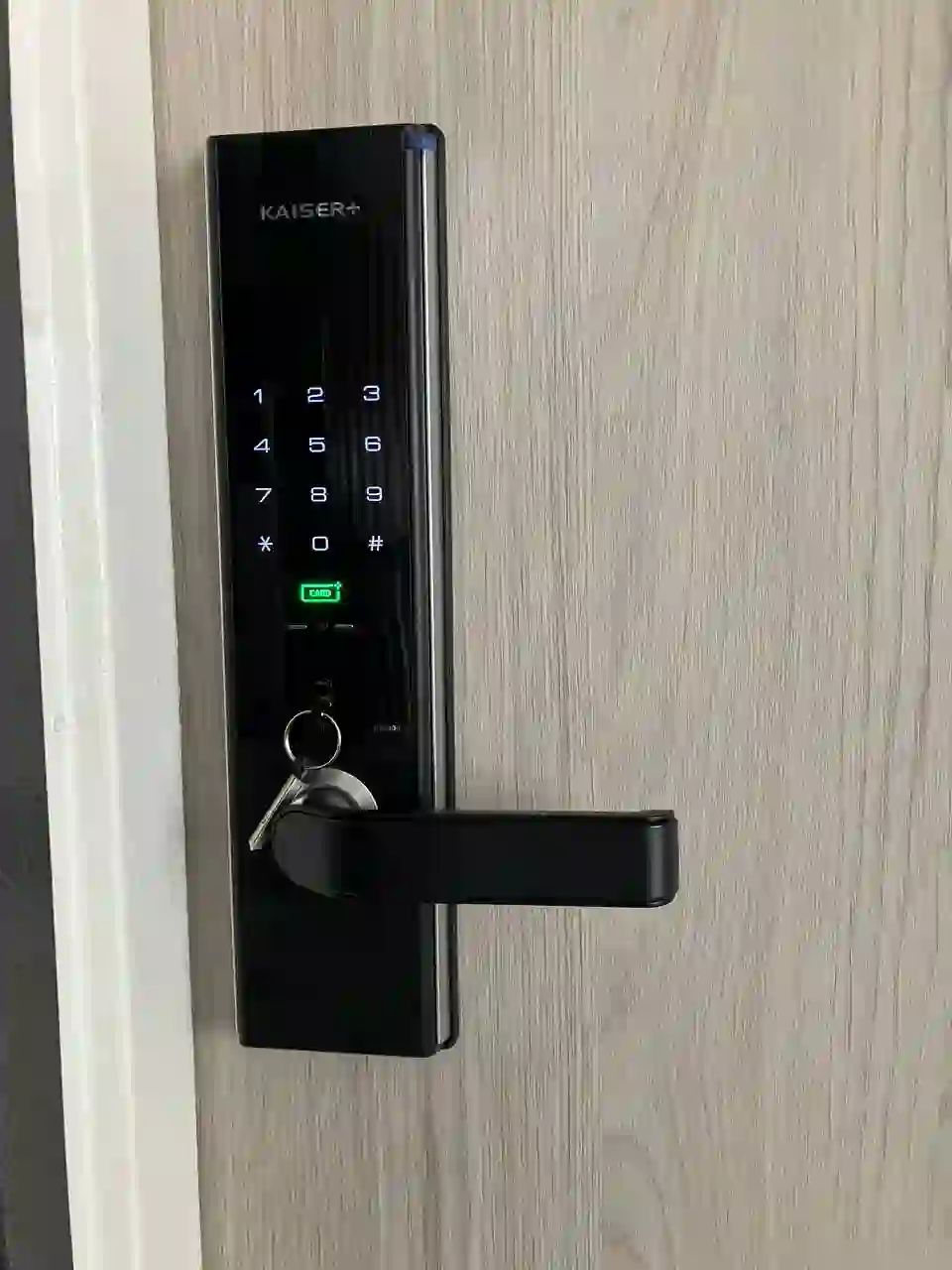 Kaiser H5800 Digital Door Lock Installation Section