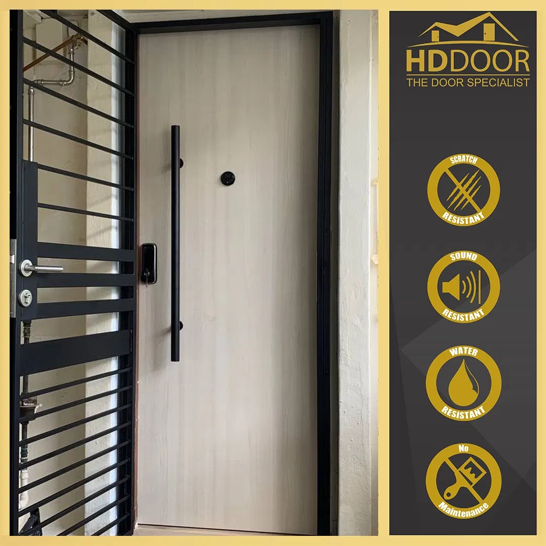 Single Tone Laminate Main Door STLM-07