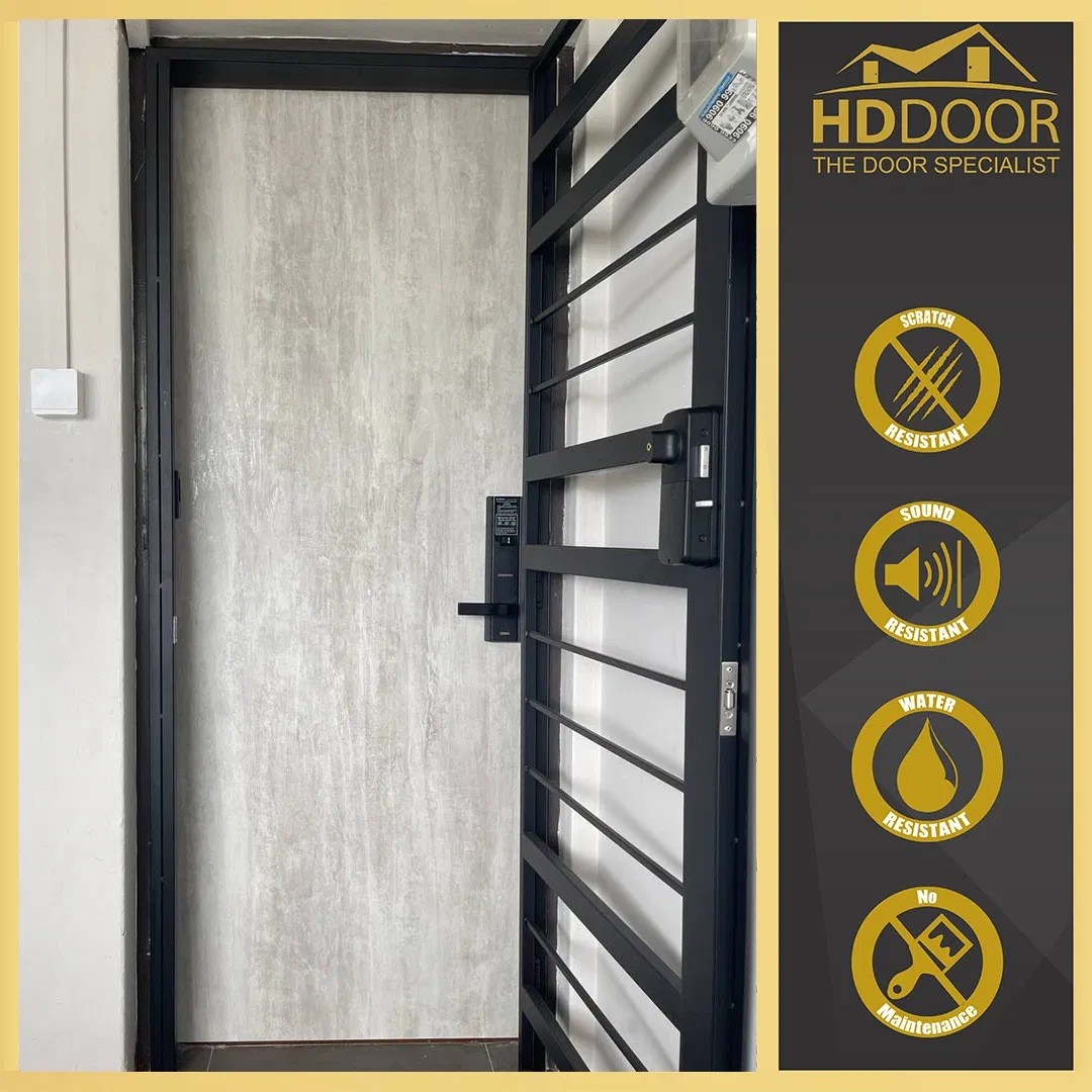 Single Tone Laminate Main Door STLM-06