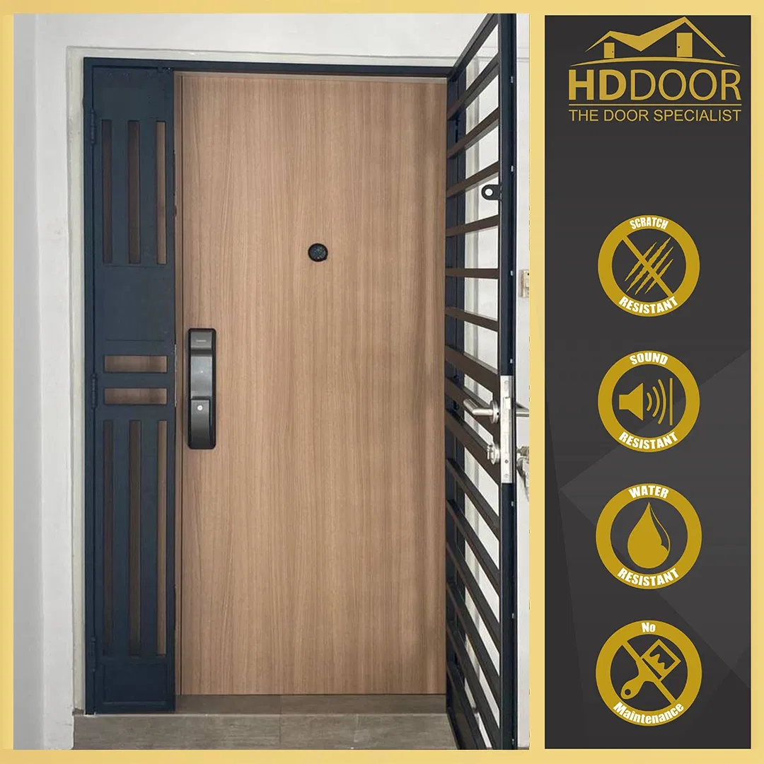 Single Tone Laminate Main Door STLM-06
