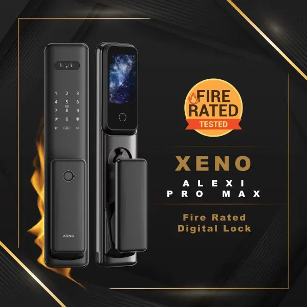 xeno alexi pro max fire rated digital lock