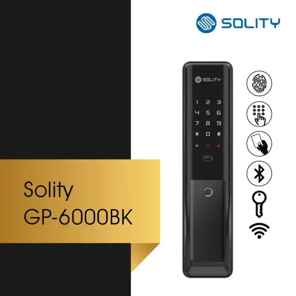 Solity GP-6000BK Digital Door Lock