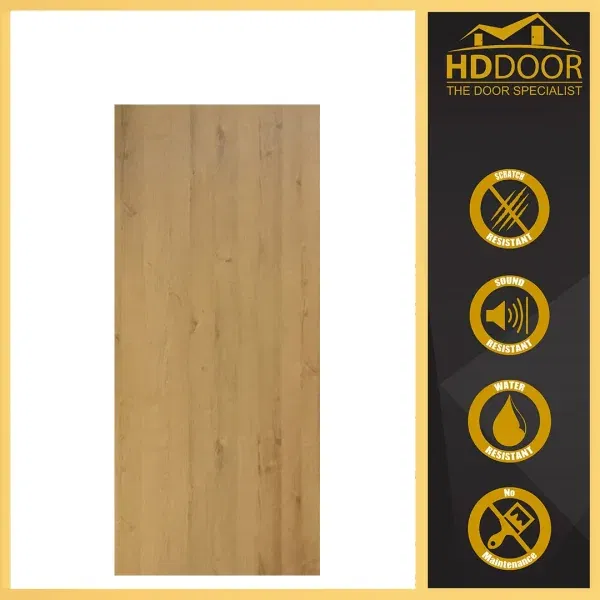 Full Solid Single Tone Laminate Bedroom Door STBD-04