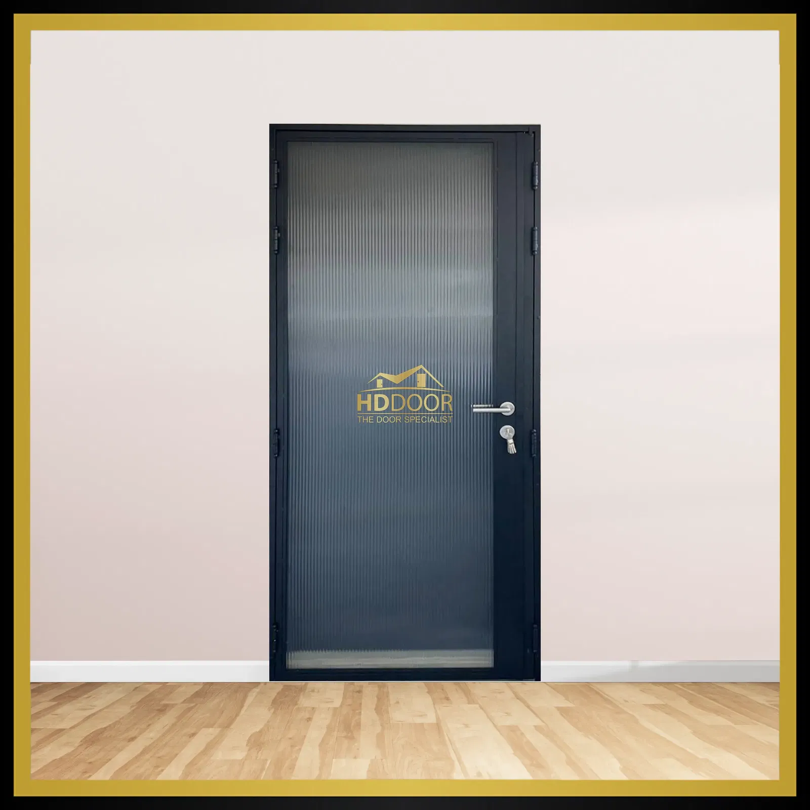 Fluted Glass Gate - FGG02