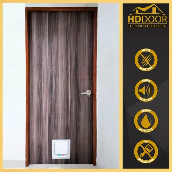 Laminate Pet-friendly Bedroom Door | PF-01
