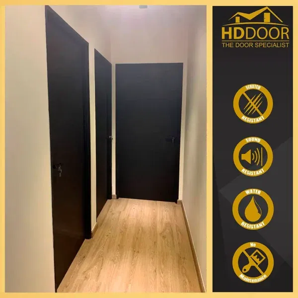 Full Solid Single Tone Laminate Bedroom Door STBD-08