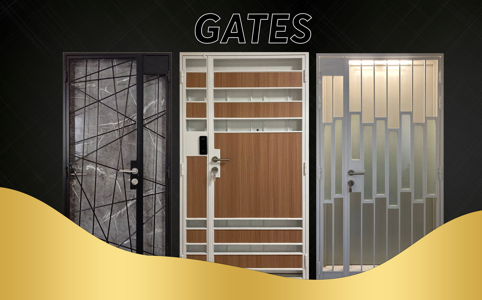 type of design gates
