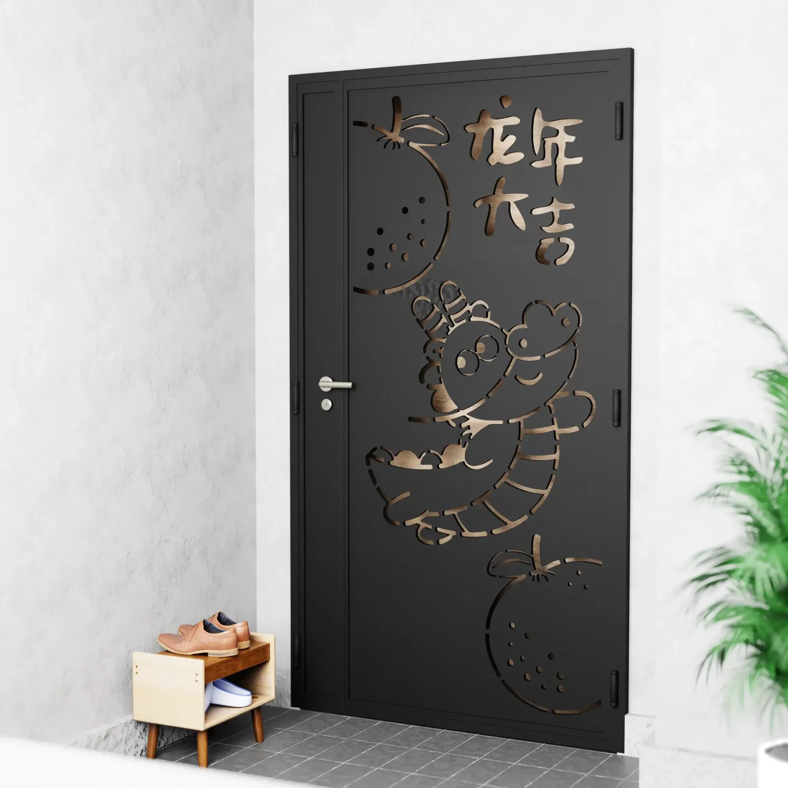 3D Laser Cut Gate Design HDL40 - Limited Edition