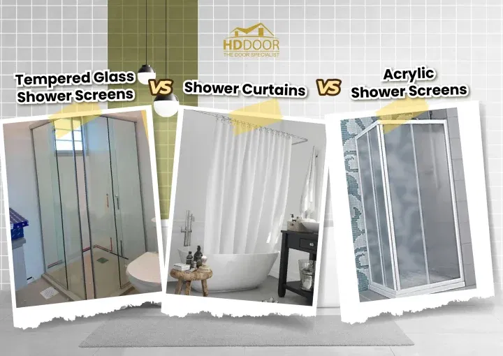 Advantages of Tempered Glass Shower Screens Over Others
