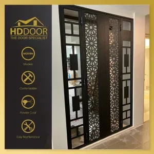 custom laser cut gate