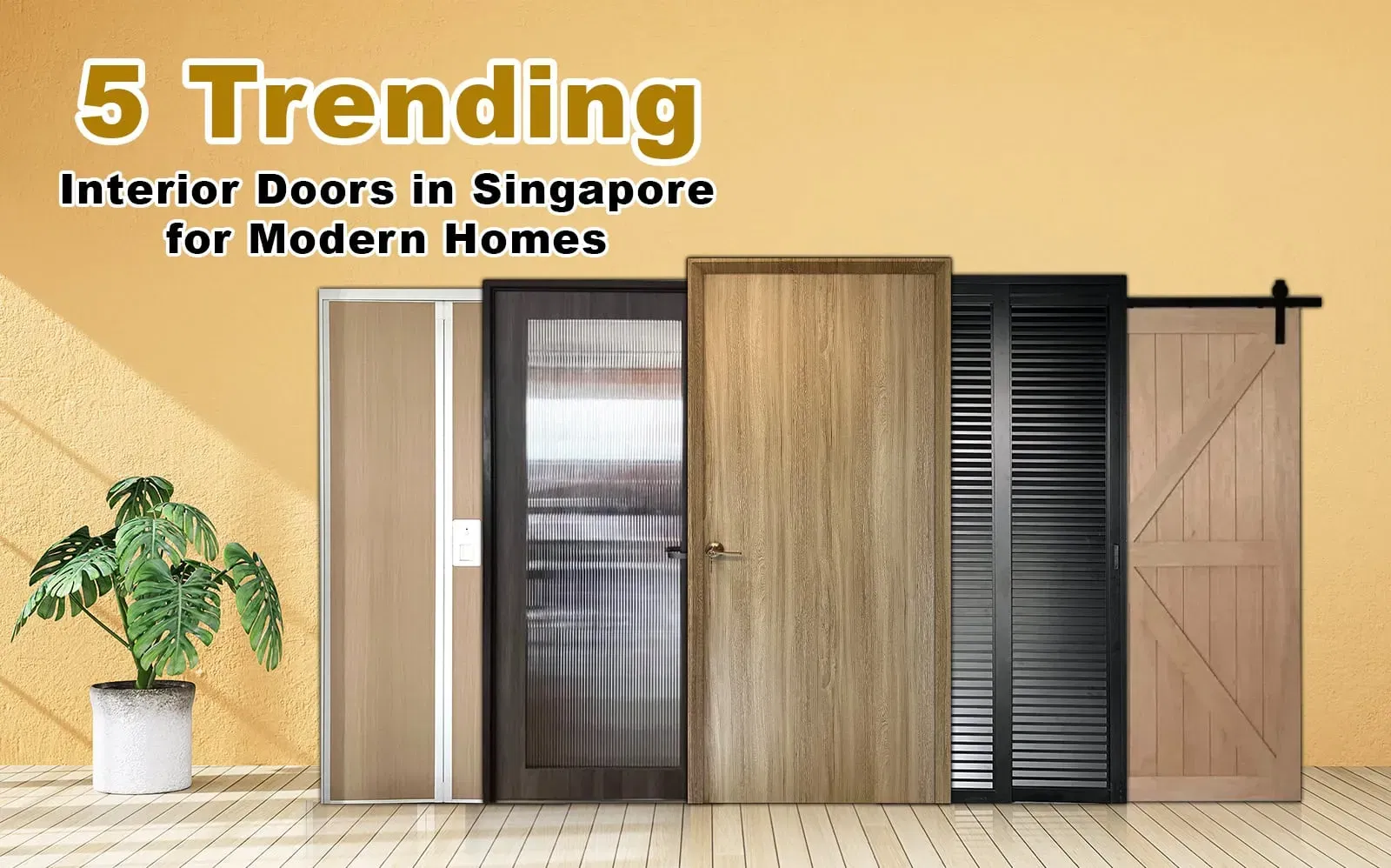 5 Trending Interior Doors in Singapore for Modern Homes