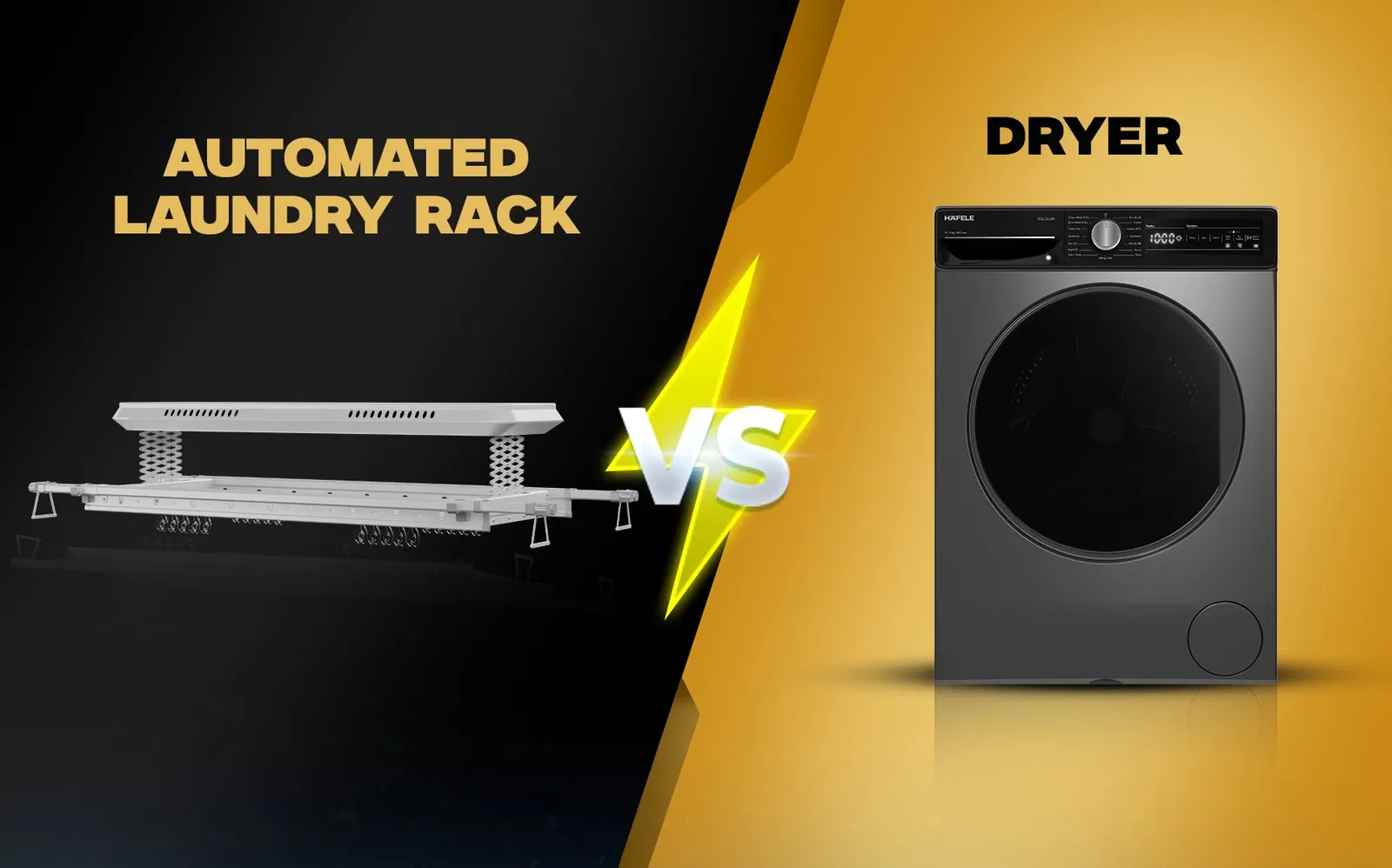 Automated Laundry Rack vs dryer