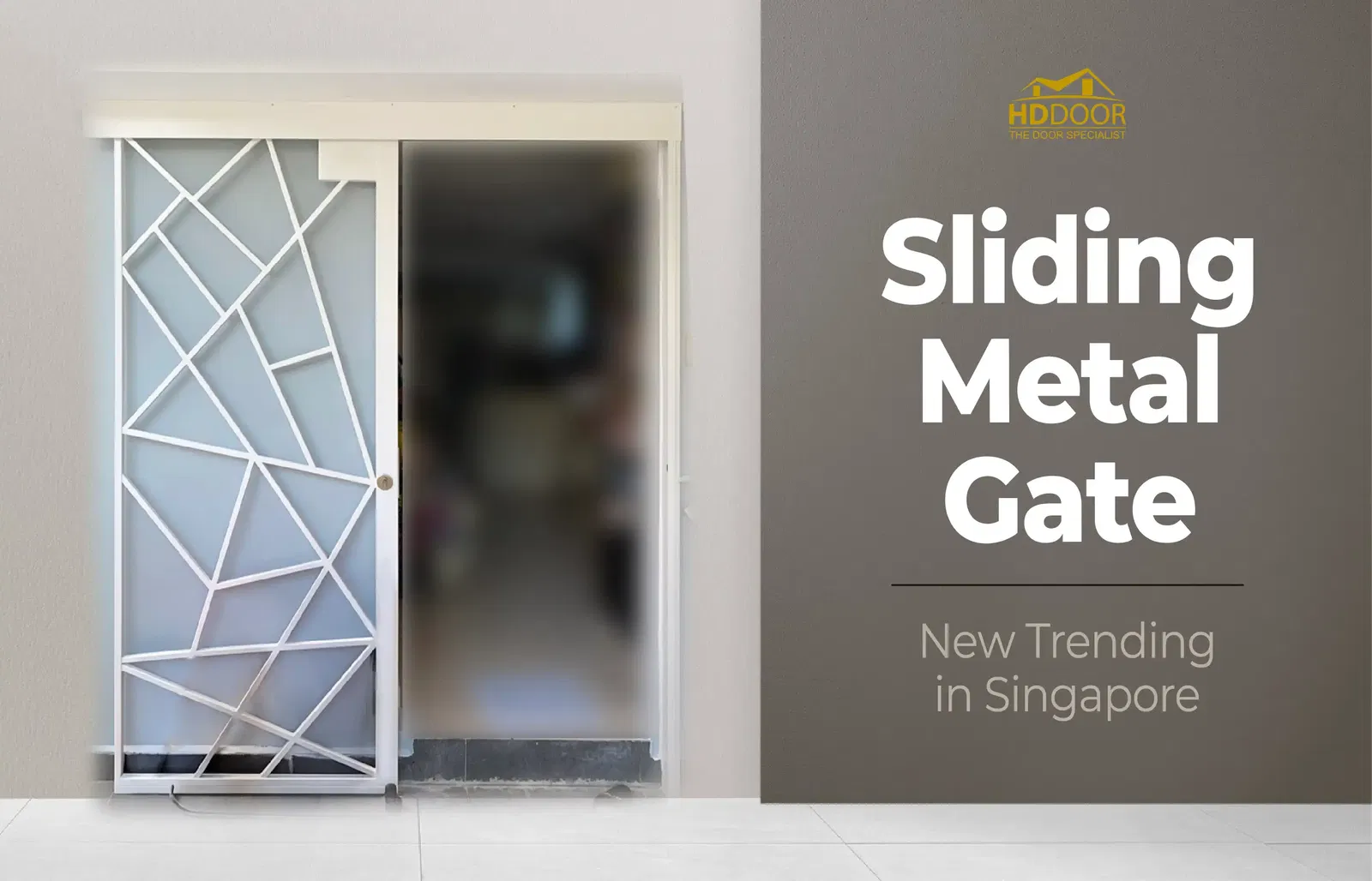 How to Choose the Right Sliding Gate for Your HDB