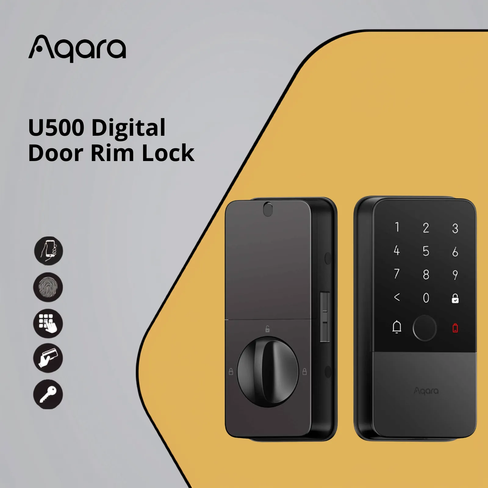 Aqara U500 Digital Door Rim Lock